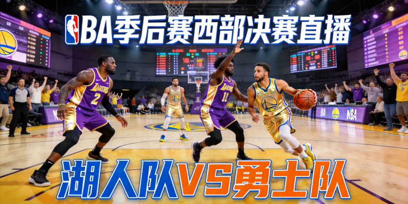 NBA季后赛西部决赛直播：湖人队与勇士队激烈对决